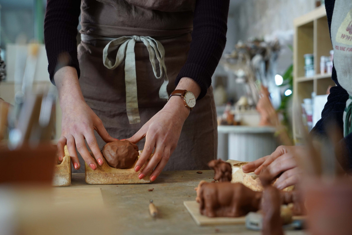 Atelier - Réalisation d'un santon de Provence avec Cristine DARC_Vallabrègues