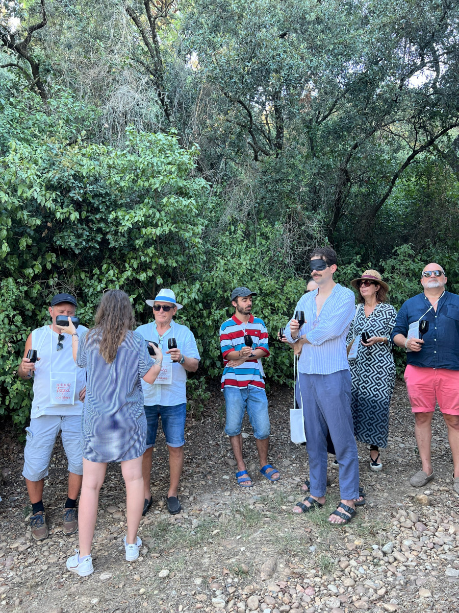 Initiation à la dégustation géosensorielle au Château Mourgues du Grès_Beaucaire