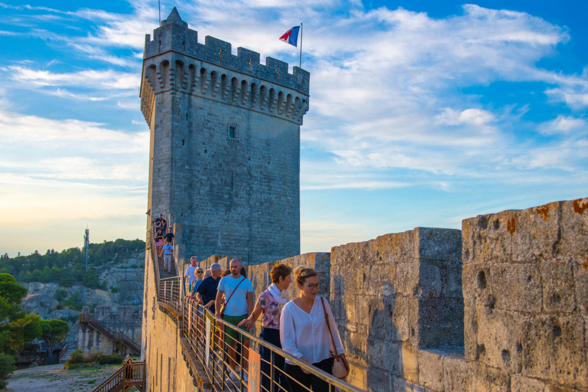 Apéro-panorama à la Forteresse de Beaucaire_Beaucaire