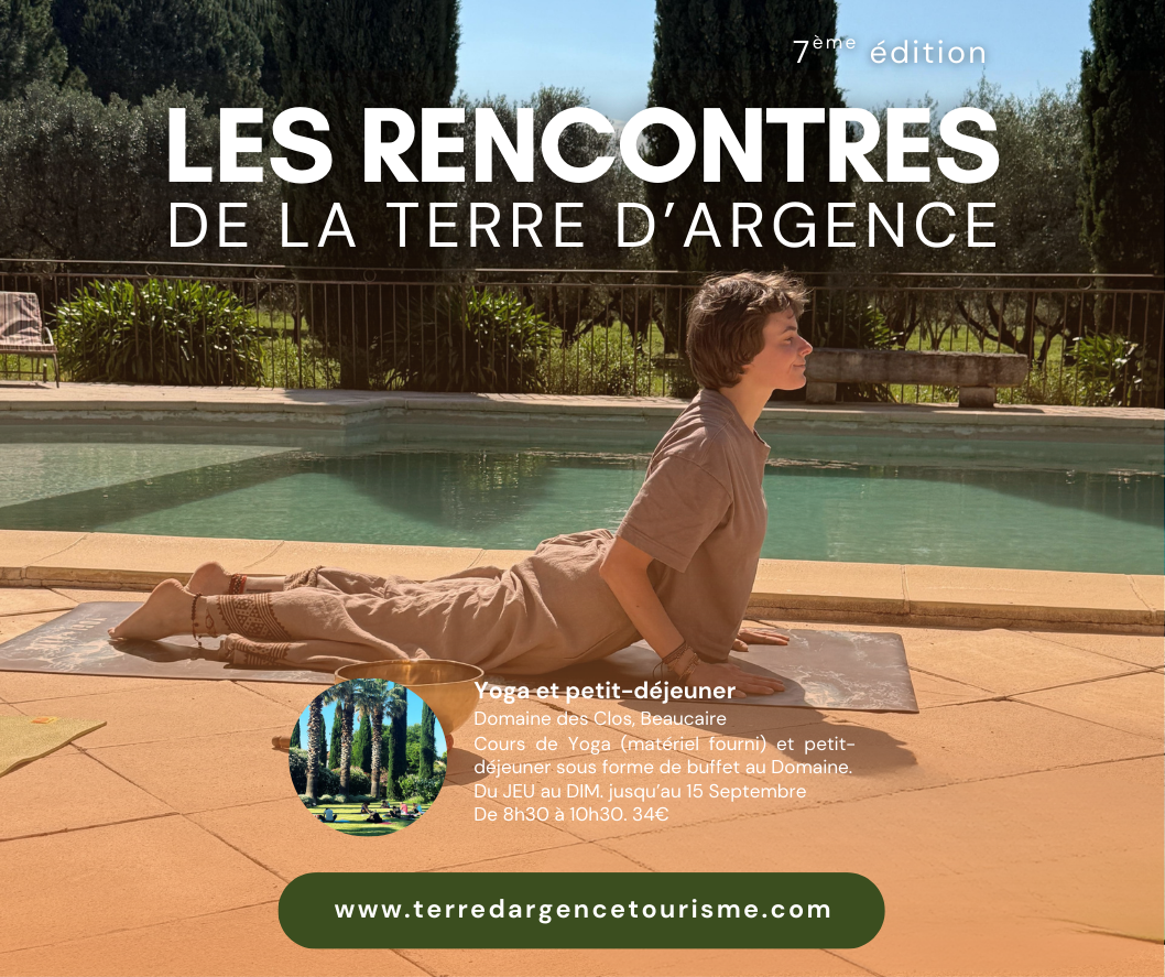 Cours de Yoga et petit-déjeuner au Domaine des Clos_Beaucaire