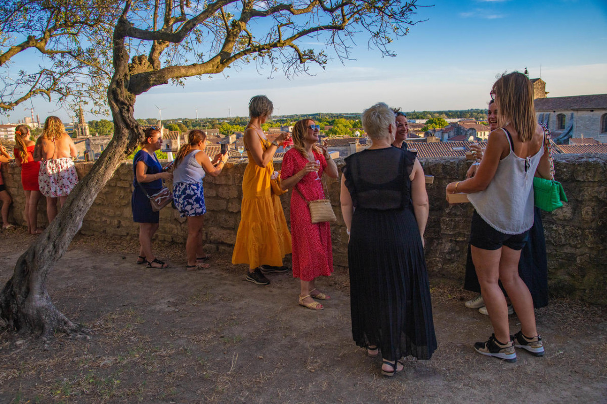 Apéro-panorama à la Forteresse de Beaucaire_Beaucaire