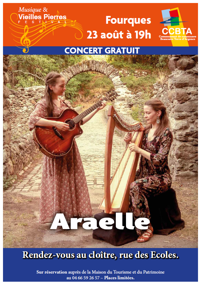 Festival Musique et Vieilles Pierres à Fourques - ARAELLE_Fourques