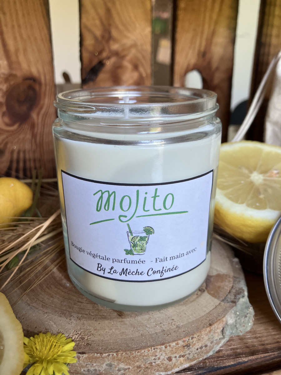 Bougie végétale - Mojito