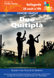 “Music and Old Stones” Festival in Bellegarde - Duo Quitipla_Bellegarde